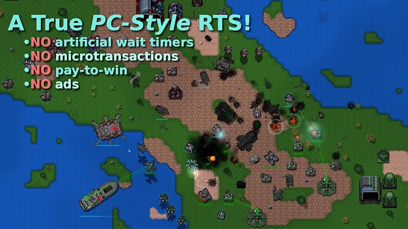 Rusted Warfare – RTS Strategy APK - screenshot 3