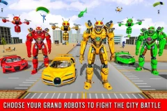 Bee Robot Car Transformation Game: Robot Car Games - screenshot 3