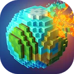 Planet Craft: Block Survival Craft Games Online MOD APK icon