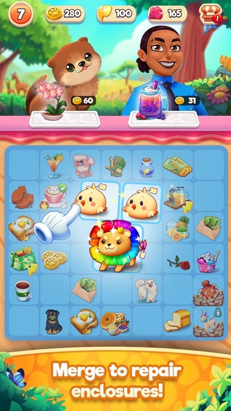 Zoo Merge - screenshot 2