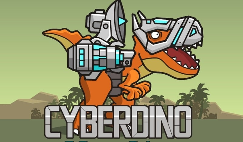 CyberDino T-Rex vs Robots APK MOD APK icon