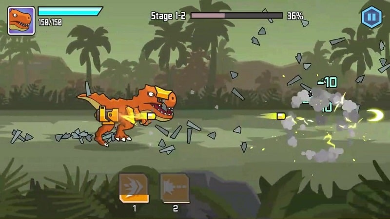 CyberDino T-Rex vs Robots APK - screenshot 2