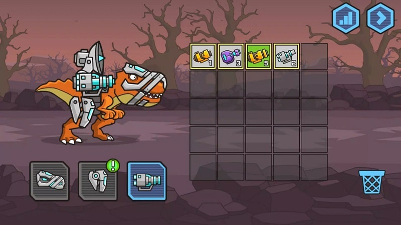 CyberDino T-Rex vs Robots APK - screenshot 4
