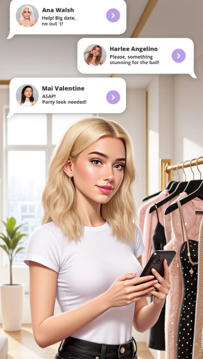 Glow Fashion Idol APK - screenshot 3