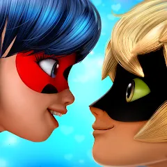 Miraculous Ladybug and Car Noir: The Official Game - app icon