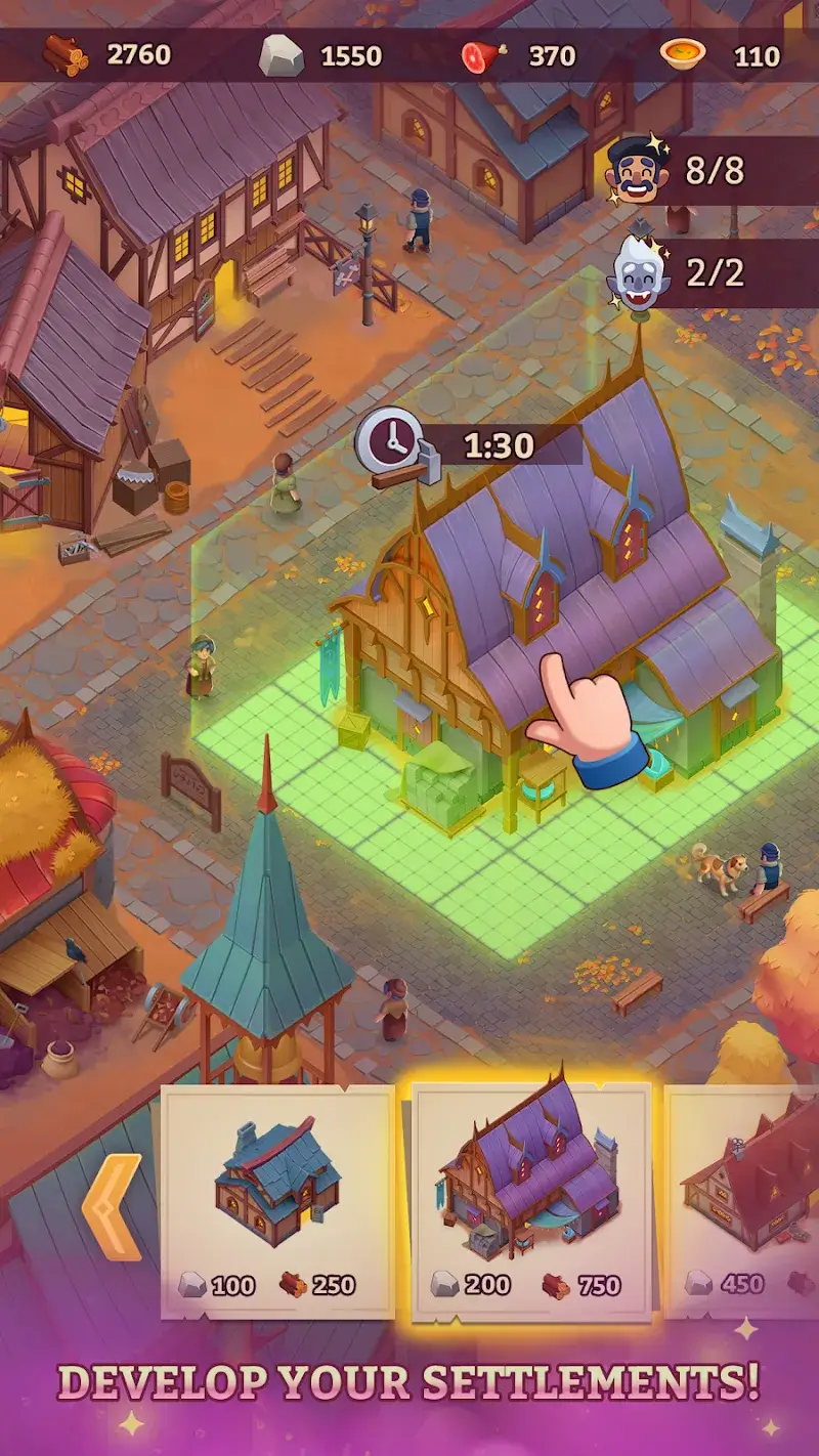 Vampire Legacy. City Builder - screenshot 1