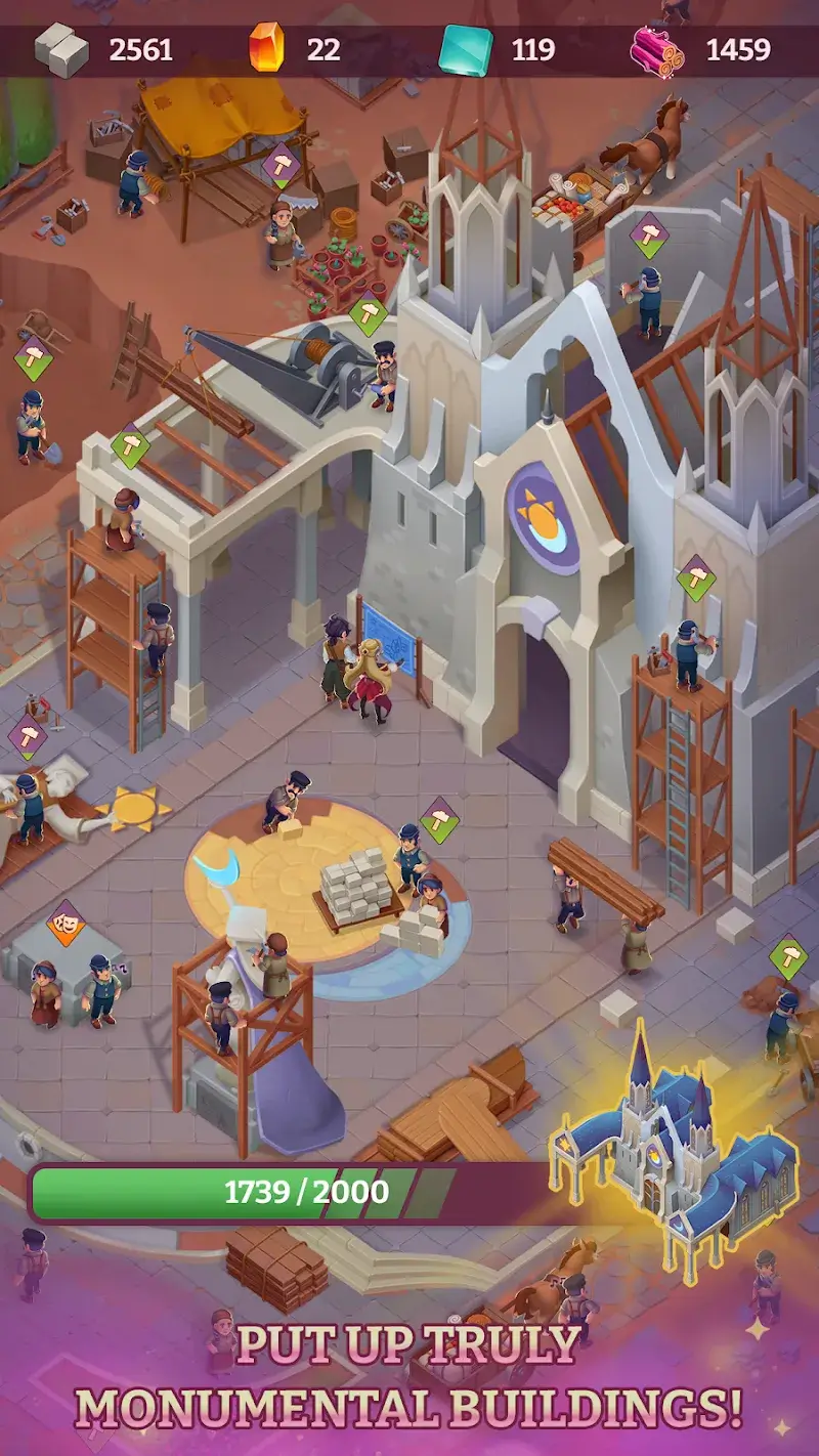 Vampire Legacy. City Builder - screenshot 2