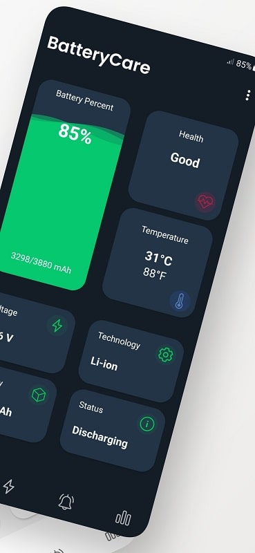 BatteryCare APK - screenshot 2