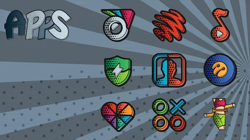 Comics Icon Pack - screenshot 4