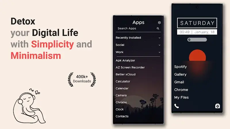 Oasis - Minimal App Launcher - screenshot 1