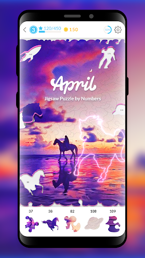 April Jigsaw Puzzle by Number APK 1.51.0 for Android - screenshot 1