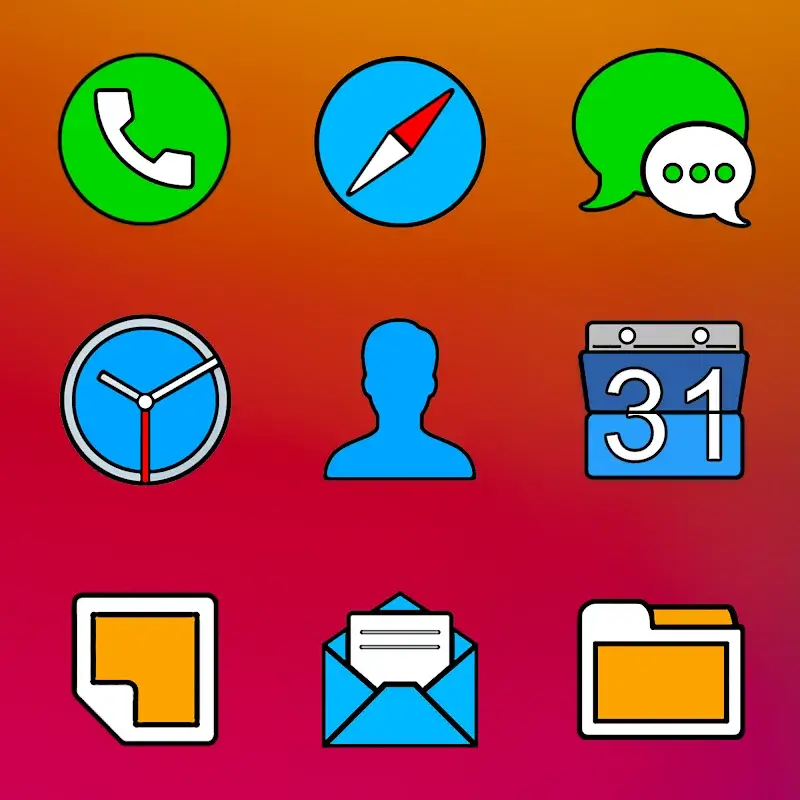 Crispy HD - Icon Pack - screenshot 2