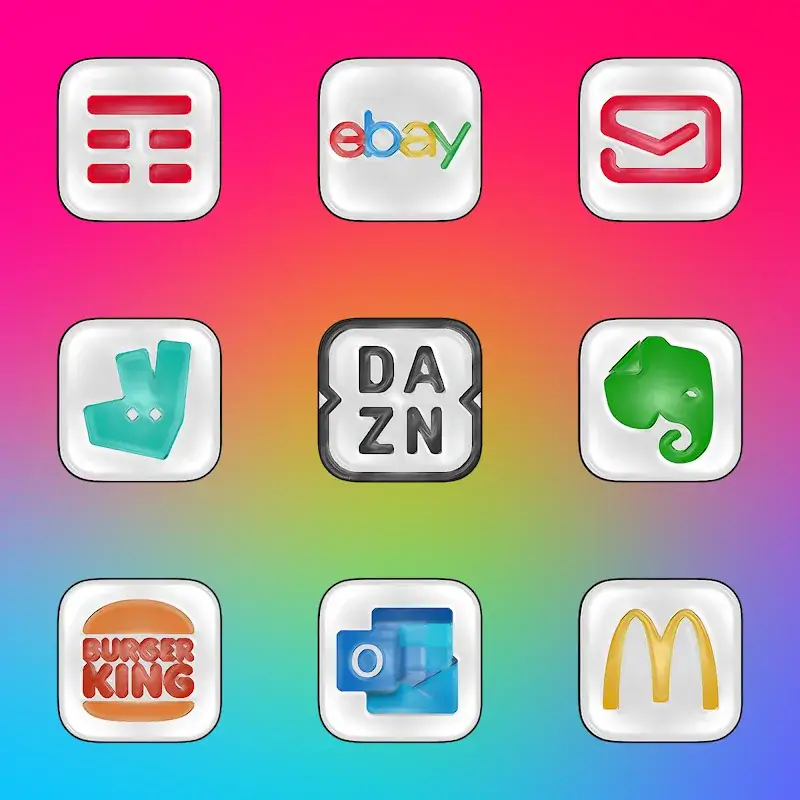 Glossy - Icon Pack v3.2 APK (Full Version) - screenshot 4