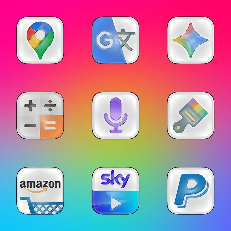 Glossy - Icon Pack v3.2 APK (Full Version) - screenshot 5