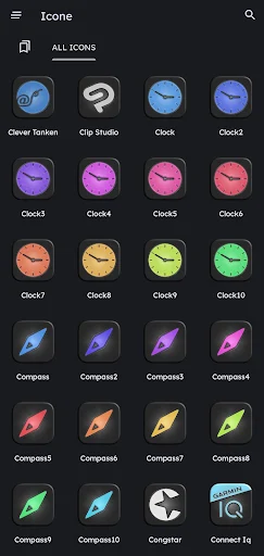 Glossy Dark Icon Pack - screenshot 3