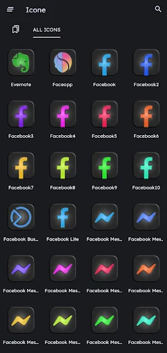 Glossy Dark Icon Pack - screenshot 5