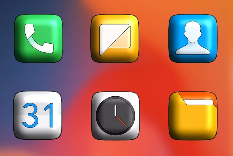 MIUl 3D – Icon Pack APK - app icon