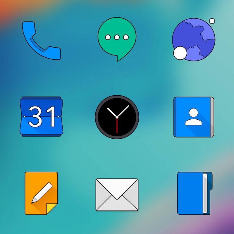 Oxigen HD – Icon Pack APK - screenshot 1
