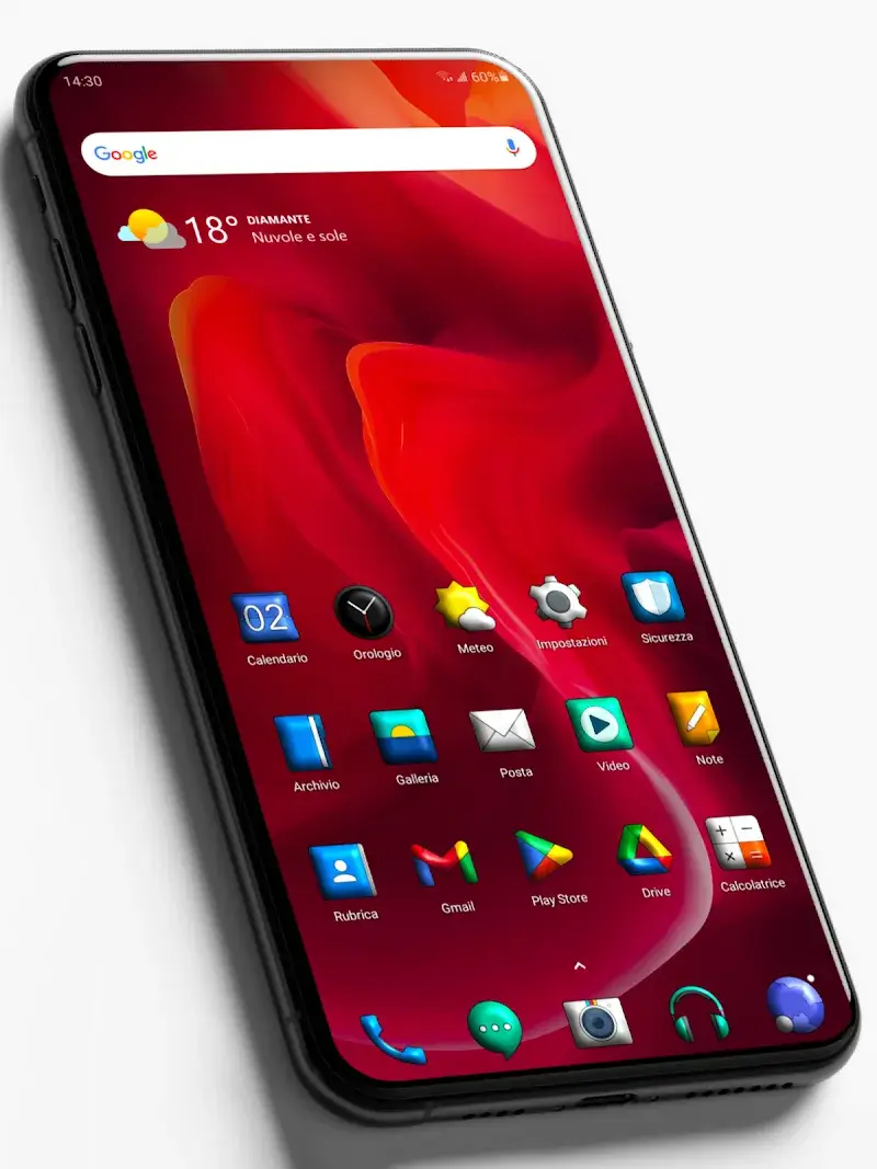 Oxigen 3D - Icon Pack - screenshot 1