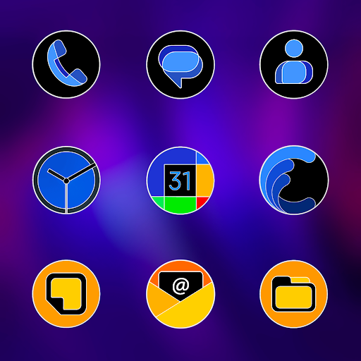 Pixly Fluo Icon Pack - screenshot 2