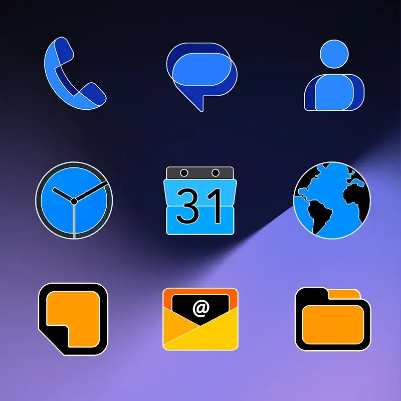 Pixly Limitless Fluo Icon Pack - screenshot 2