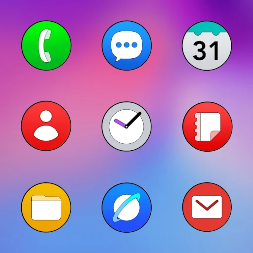 One UI Circle Icon Pack - screenshot 2