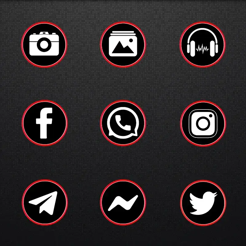 Pixly Professional Dark - Icon - screenshot 3