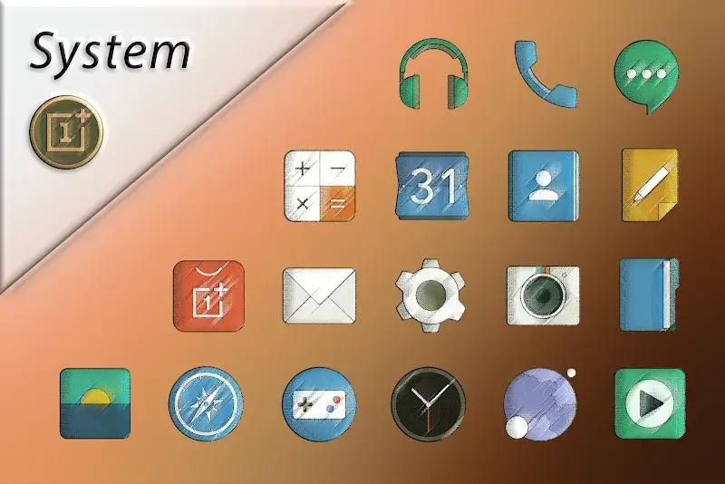 RetrOxigen - Icon Pack - screenshot 1