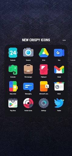 Crispy Icon Pack - screenshot 1