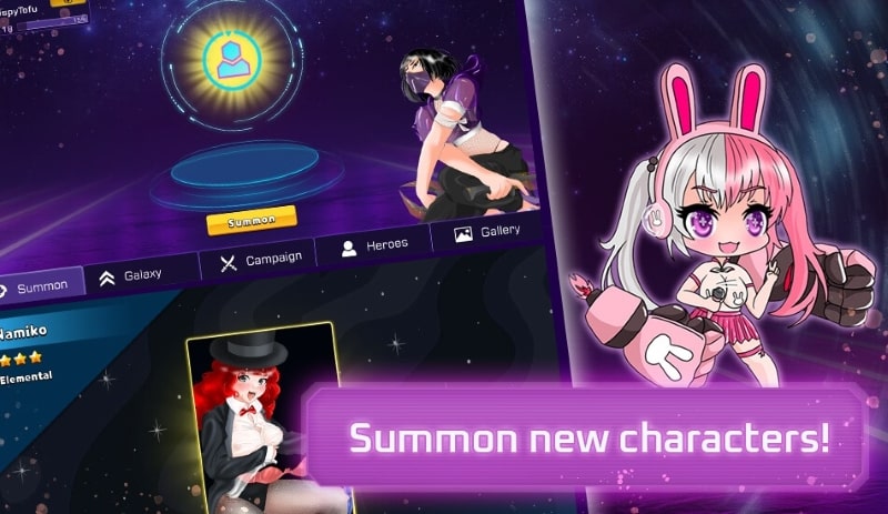 Stargirls Odyssey APK - screenshot 3