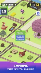 Blocky Zoo Tycoon - Idle Clicker Game! - screenshot 2