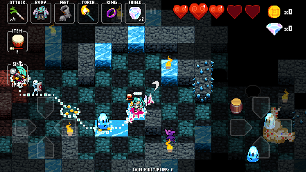 Crunchyroll: NecroDancer - screenshot 10