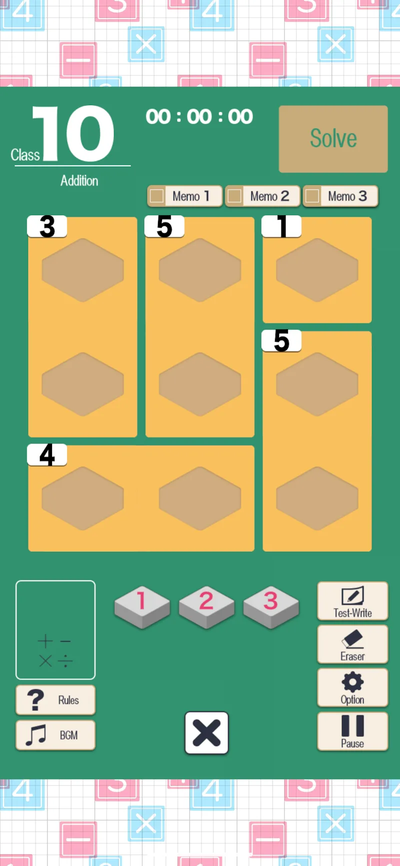 Crunchyroll MMC KENKEN Math - screenshot 2