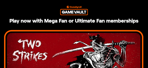 Crunchyroll Two Strikes - screenshot 1