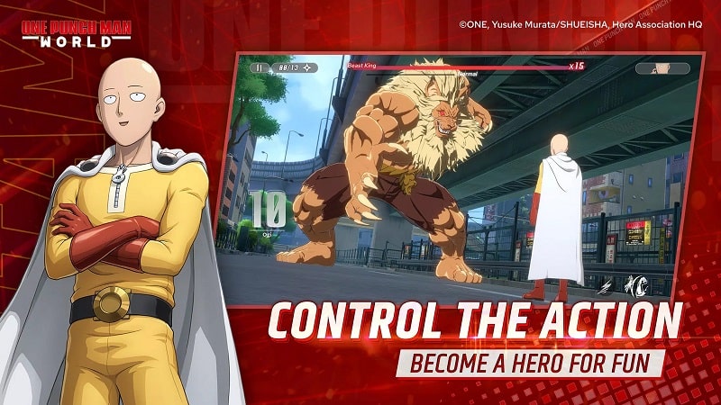 One Punch Man World APK - screenshot 2