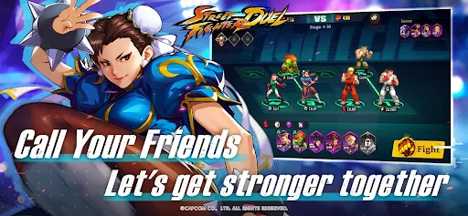 Street Fighter Duel APK 1.5.8 (Full Game) for Android - screenshot 3