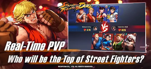 Street Fighter Duel APK 1.5.8 (Full Game) for Android - screenshot 4