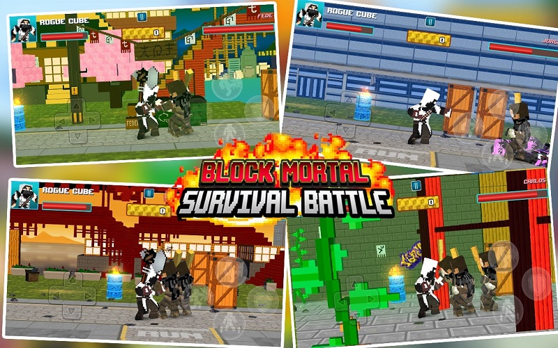 Block Mortal Survival Battle APK - screenshot 1