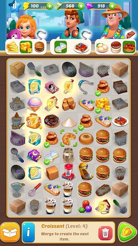 Merge Cafe APK - screenshot 1