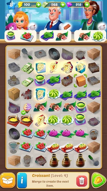 Merge Cafe APK - screenshot 2