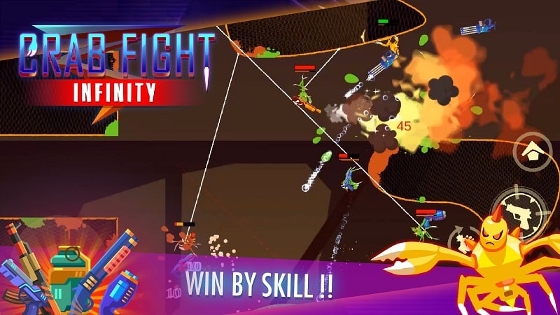 Crab Fight Infinity APK - screenshot 3