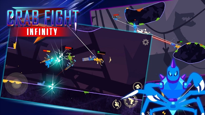 Crab Fight Infinity APK - screenshot 5