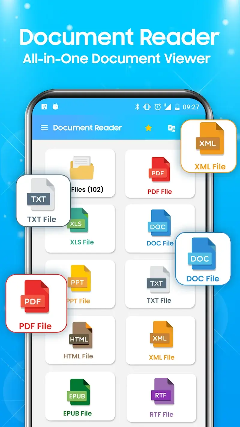 Document Reader PDFDOCSXLSX - screenshot 1