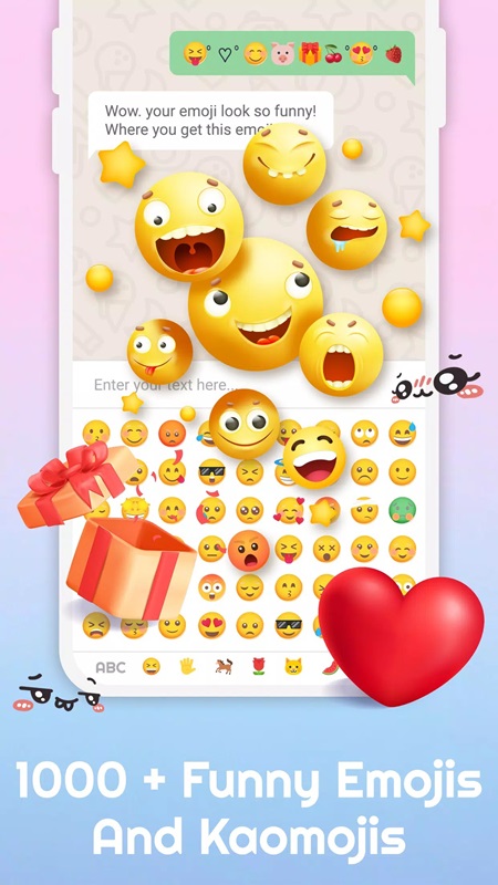Emoji Keyboard APK - screenshot 1