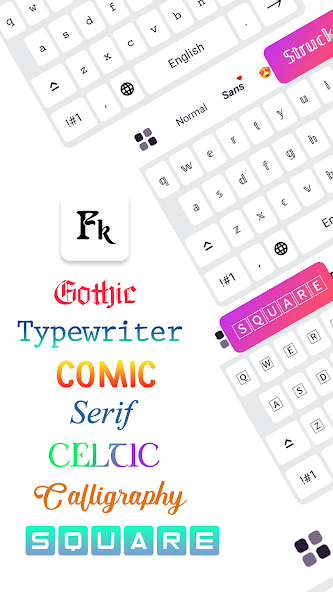 Fonts Keyboard - screenshot 13