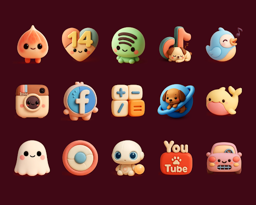 Cuties Icon Pack - screenshot 3