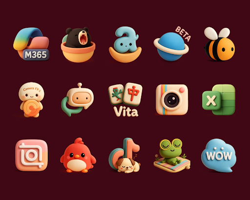 Cuties Icon Pack - screenshot 5