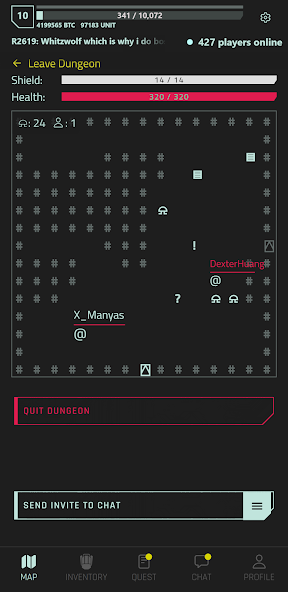 CyberCode Online -Text MMORPG - screenshot 2