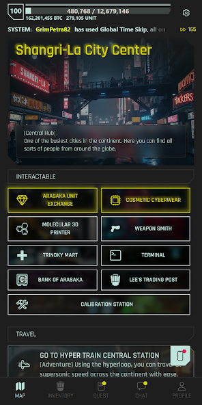 CyberCode Online -Text MMORPG - screenshot 8