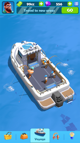 Fishing Frenzy:Idle Hooked Inc - screenshot 1
